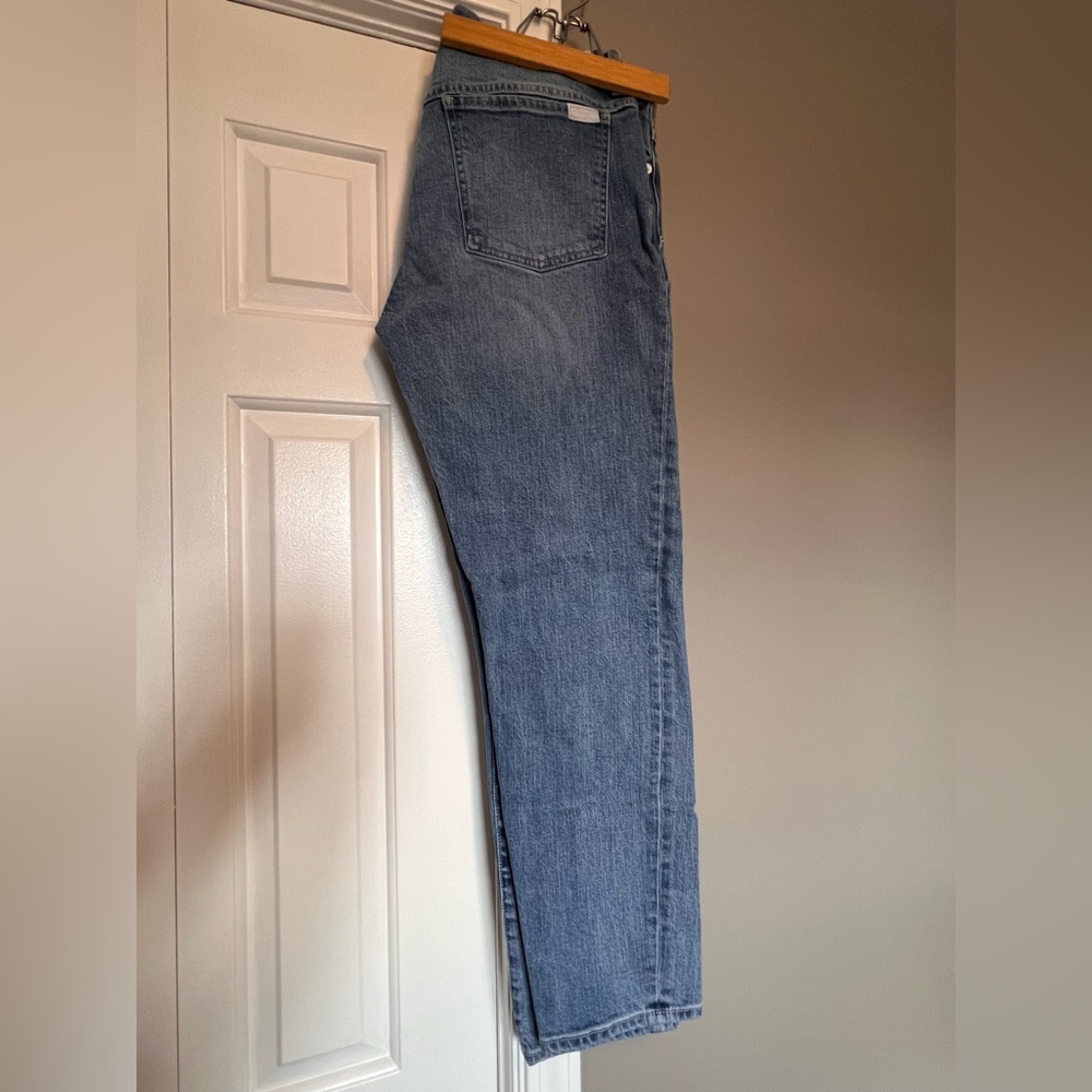 7 For All Mankind straight leg Peggi jeans.